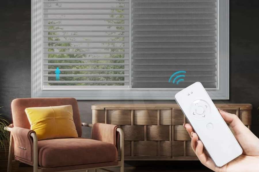 remote window covering